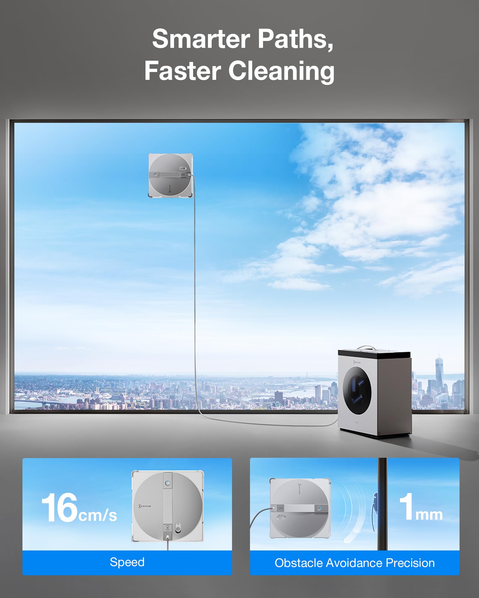 ECOVACS WINBOT W3 Omni Robot Window Cleaner image 7