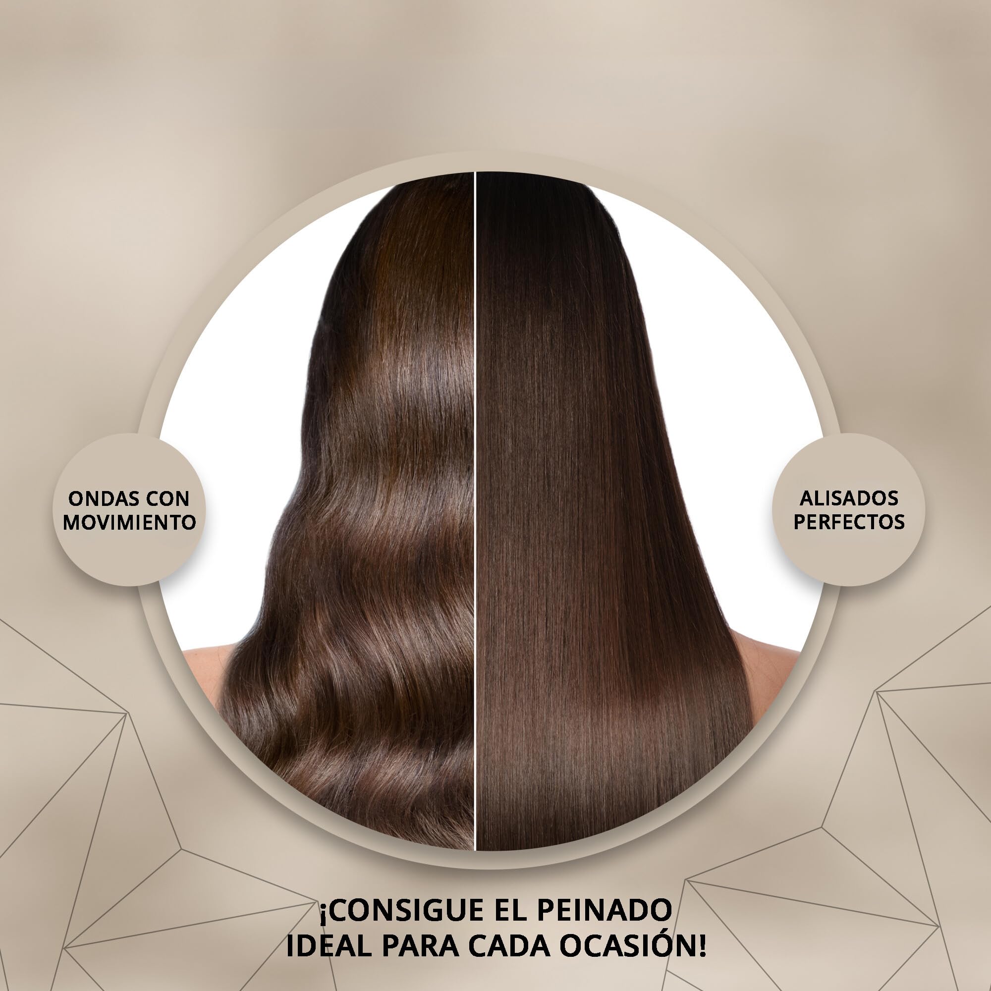Corioliss C5 | Plancha del Pelo Profesional | Placas de Titanio | Alisado y Ondas | Temperatura Ajustable 80º-235º | Ionica | Apagado Automático Programable | Con Funda de Viaje | Purple