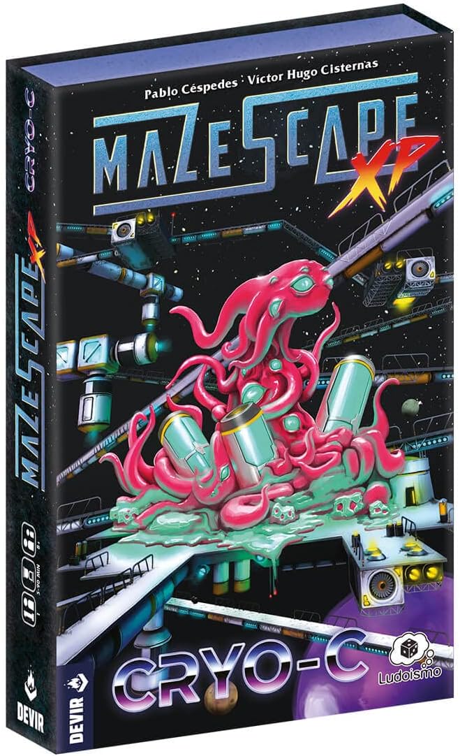 DEVIR Mazescape Cryo-C Solo Board Game for 8 Years