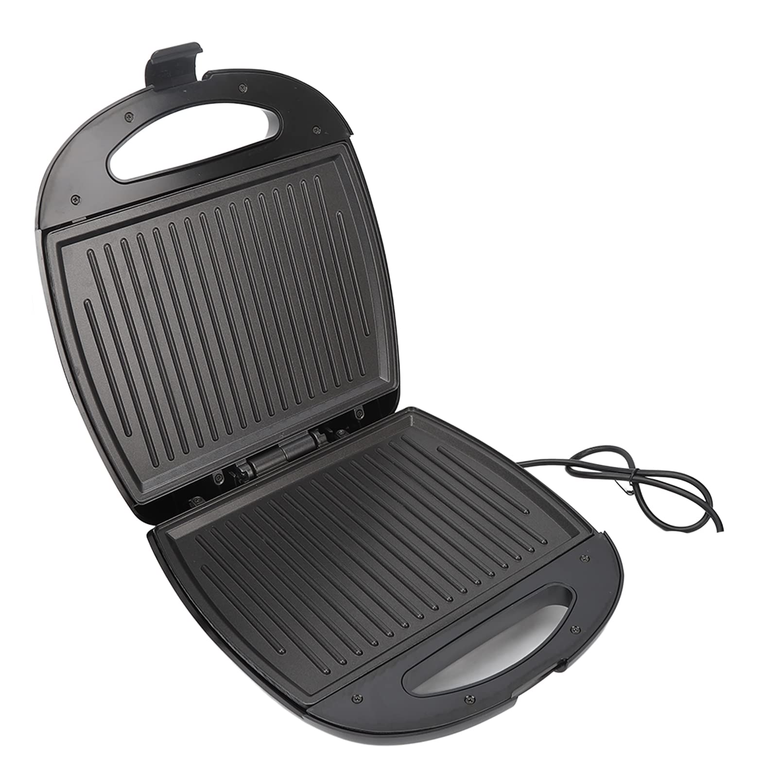 Panini Press Grill, ABS and Aluminum Alloy 1200W-1400W Electric Panini Press Grill for Kitchen (EU Plug 220V 5A)-image-45