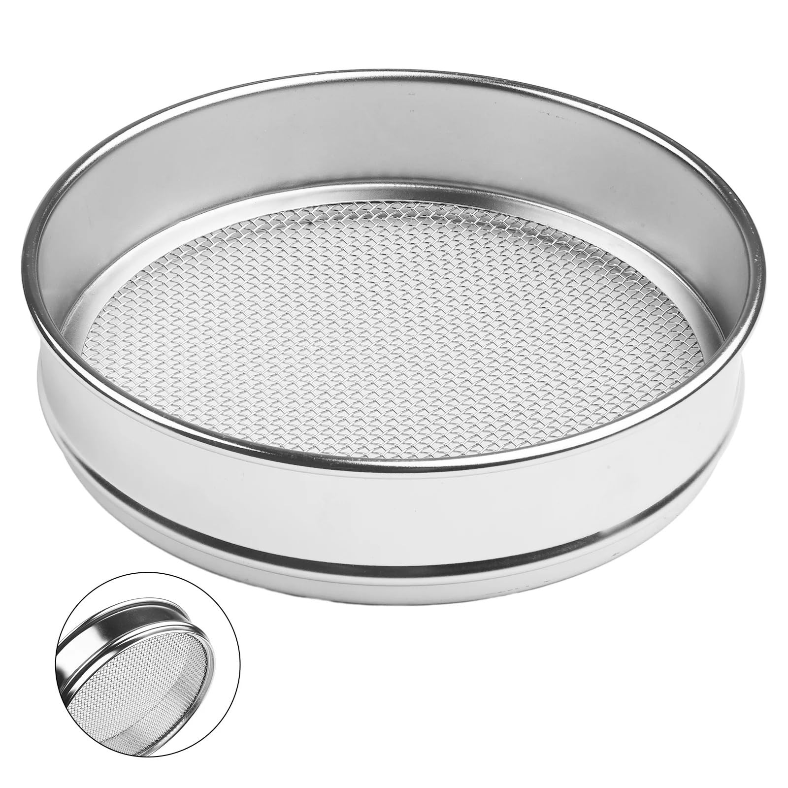 Filtre alimentaire professionnel avec cadre chromé 20 cm