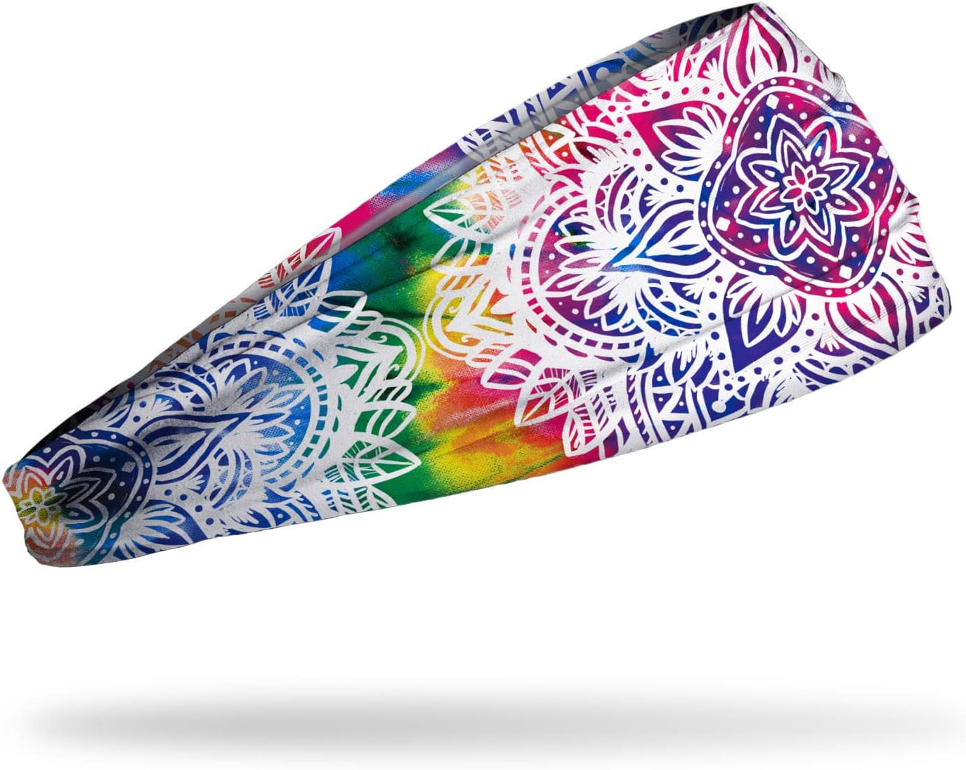 JUNK Brands Big Bang Lite Tie Dye Headband - Moisture-Wicking, Performance Fabric, Non-Slip, Sports Sweatband for Men & Women - One Size - Image 2