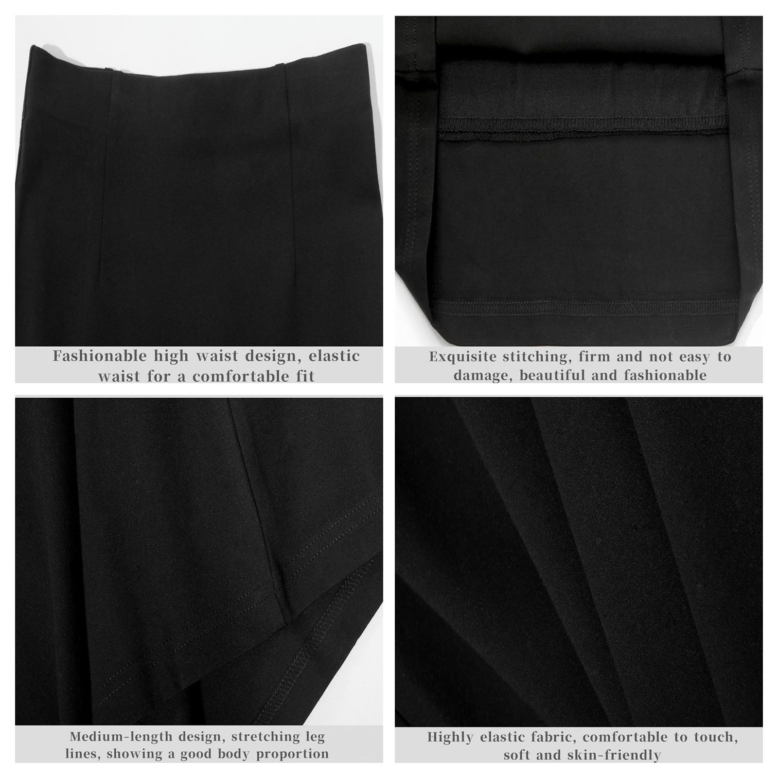 Röcke Stretch-hüftrock Für Damen, Mittellang – Hohe Taille, Schmale Passform, Skits, Professionelle Bürokleidung, Elegant Und Bequem-rot-a-3xl