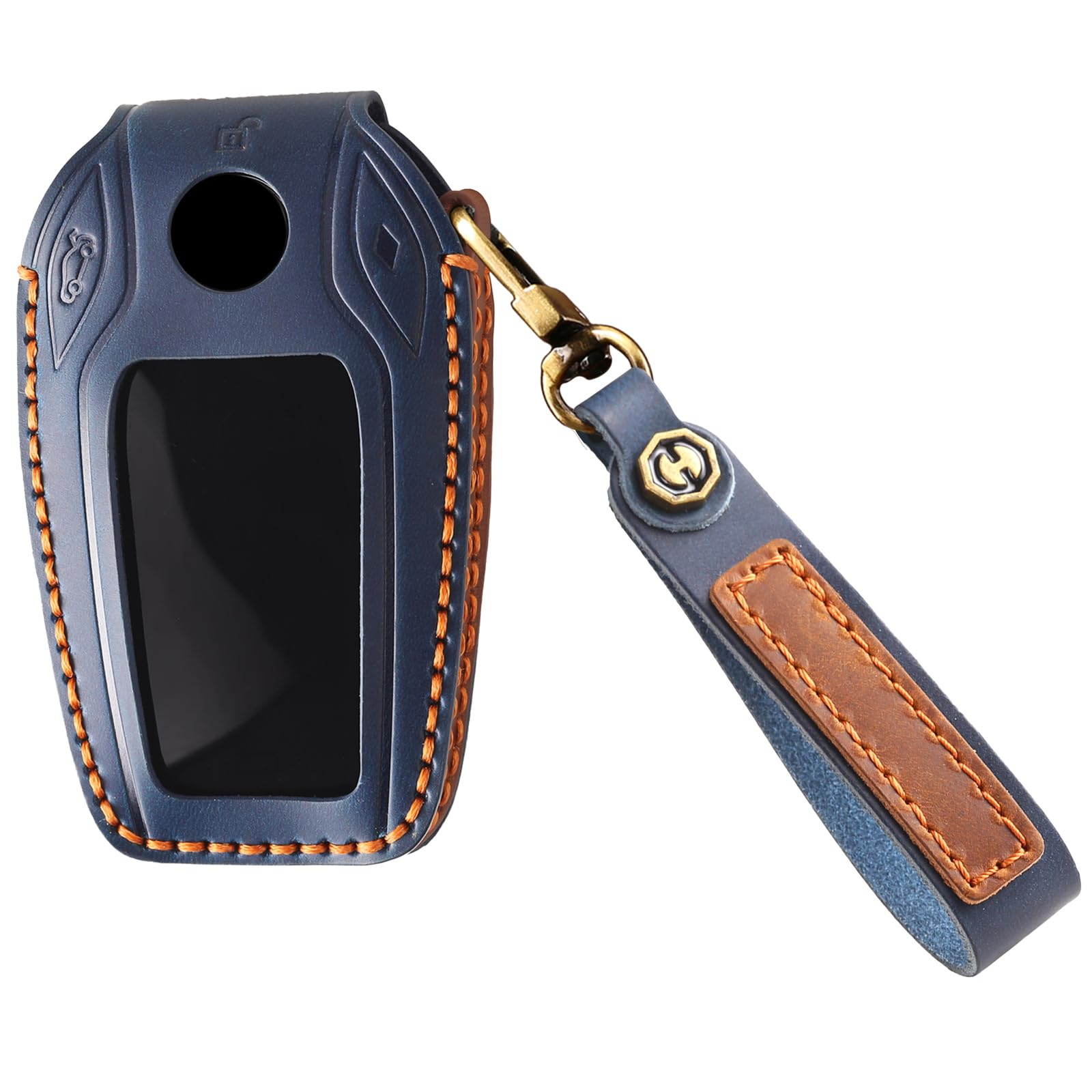 TPU Display LED Car Key Case Capa Para BMW Série 5 7 G12 G11 G30 G32 G31 i8 I12 I15 G01 X3 G02
