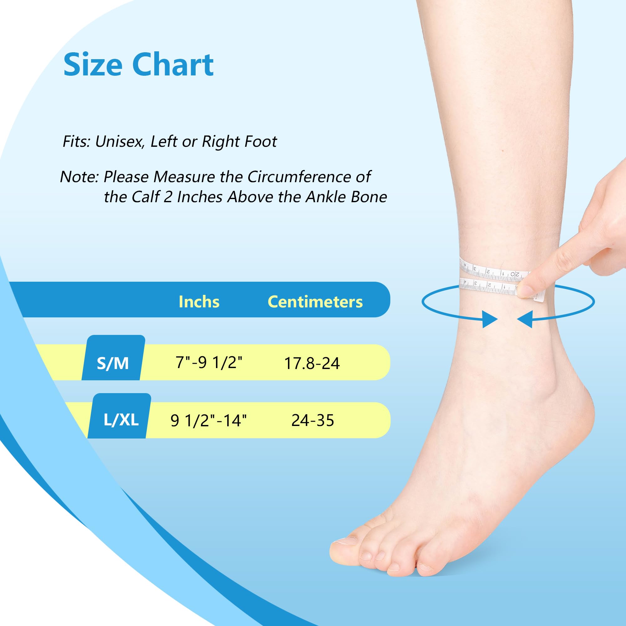 Soporte de pie para pie AFO para caminar, gancho de aleación de zinc actualizado con clip para zapatos, soporte ajustable para pie izquierdo o derecho, S/M