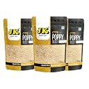 JK Premium Poppy Seeds (Posto/Khus Khus) 500g | Pure & Natural Indian Posto Dana | Additive-Free | Fresh for Curries & Indian Cooking 1.5 KG (Pack Of 3) gallery image