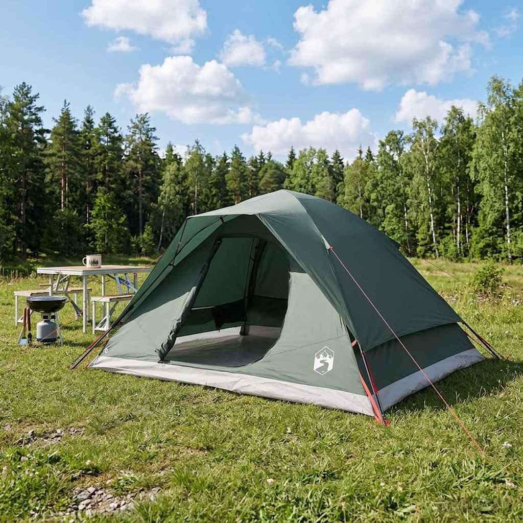 Mangloder Sofort Zelt Grün x x Polyester Stahl Campingzelt Wandern Trekkingzelt Kuppelzelt für Outdoor Festivals Strand und Garten, leicht, wasserdicht, kompakt