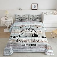 Vista 20 de Juego de edredón para niños, diseño de calavera de vaca, tamaño King, ropa de cama de madera de vaca para niños, niñas y hombres, decoración