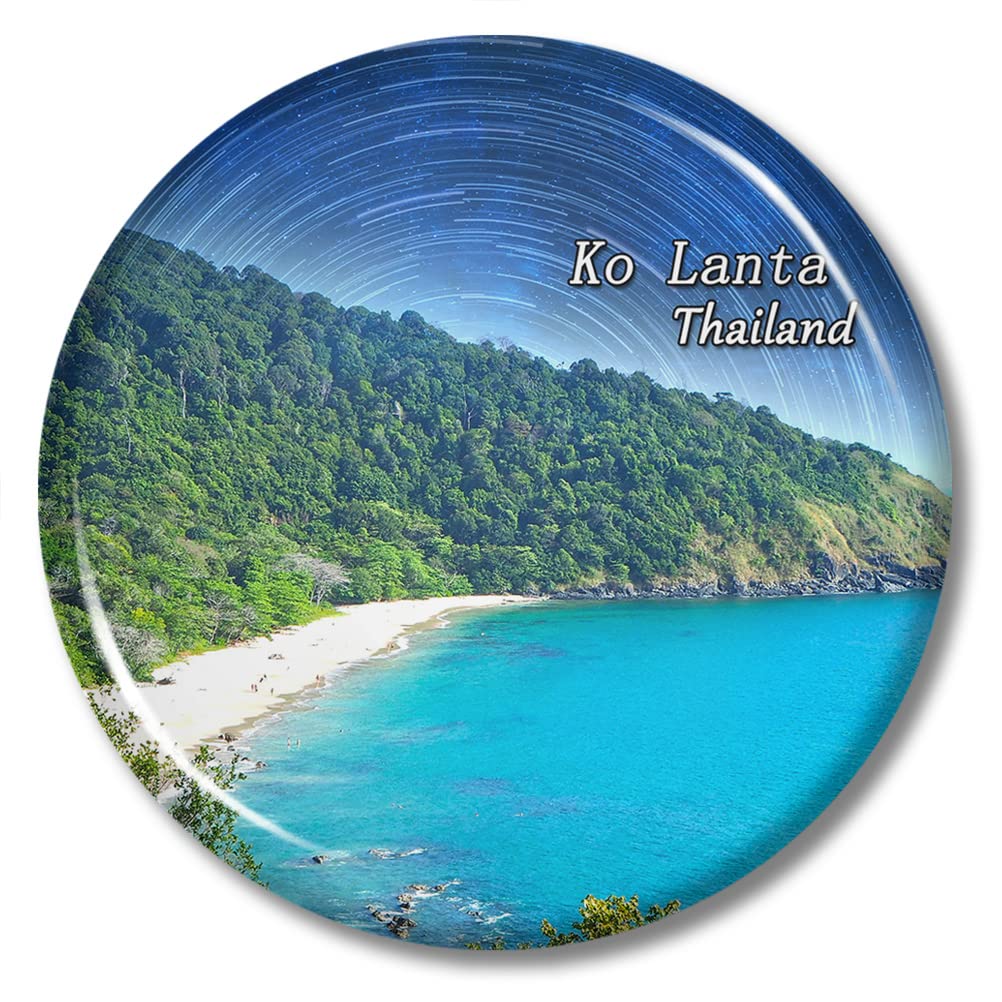 Lywallca Thailand04531 Thailand Ko Lanta Magnet Fridge Sticker 2.28 Inch