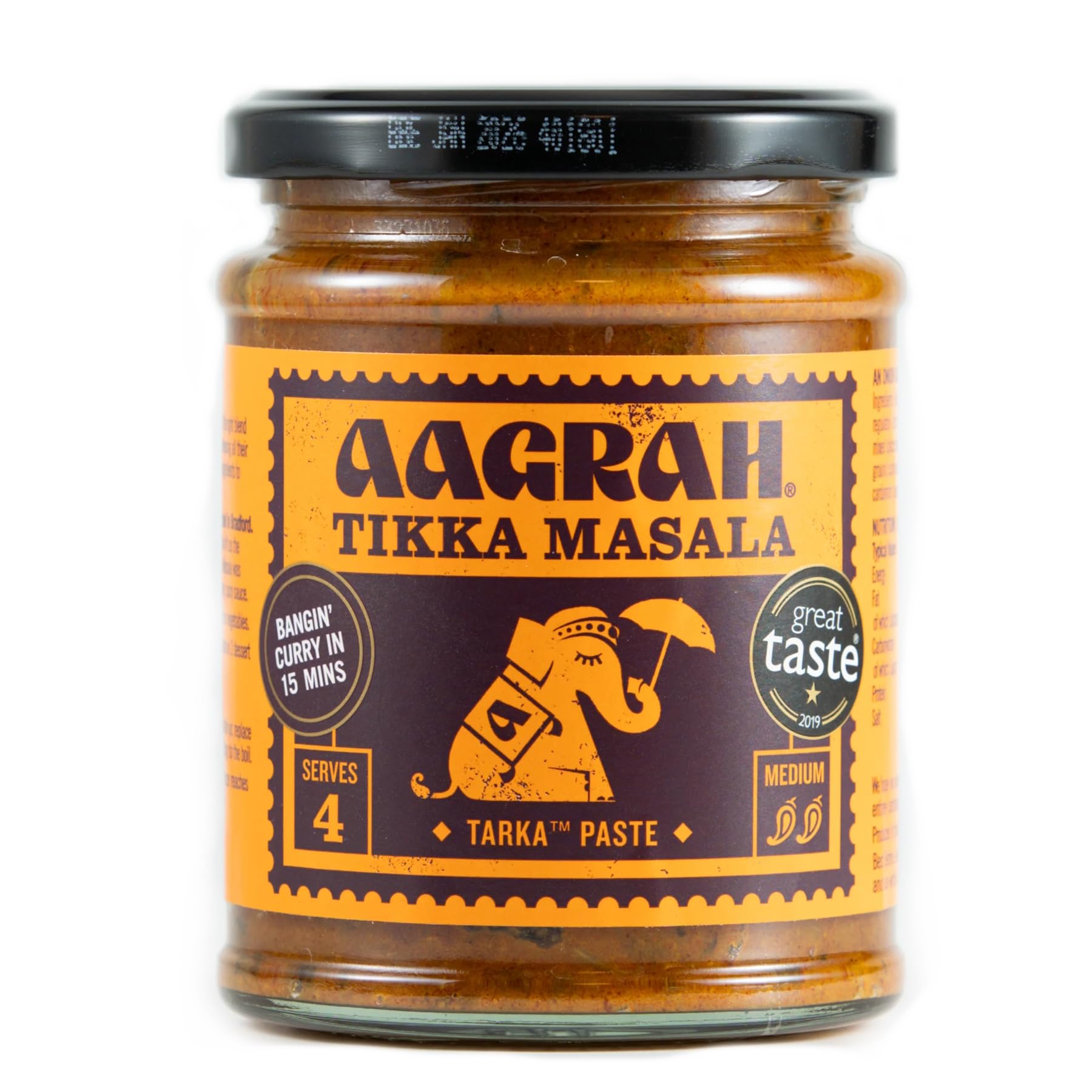 Aagrah Sauce Tikka Masala Tarka Traditionnelle 3 x 270 g Recette Restaurant