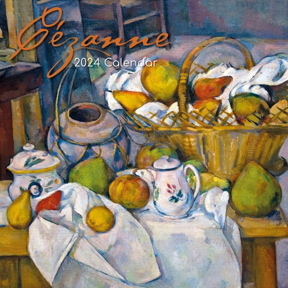 Gifted Stationery Co, Cezanne 2024 Wall Calendar