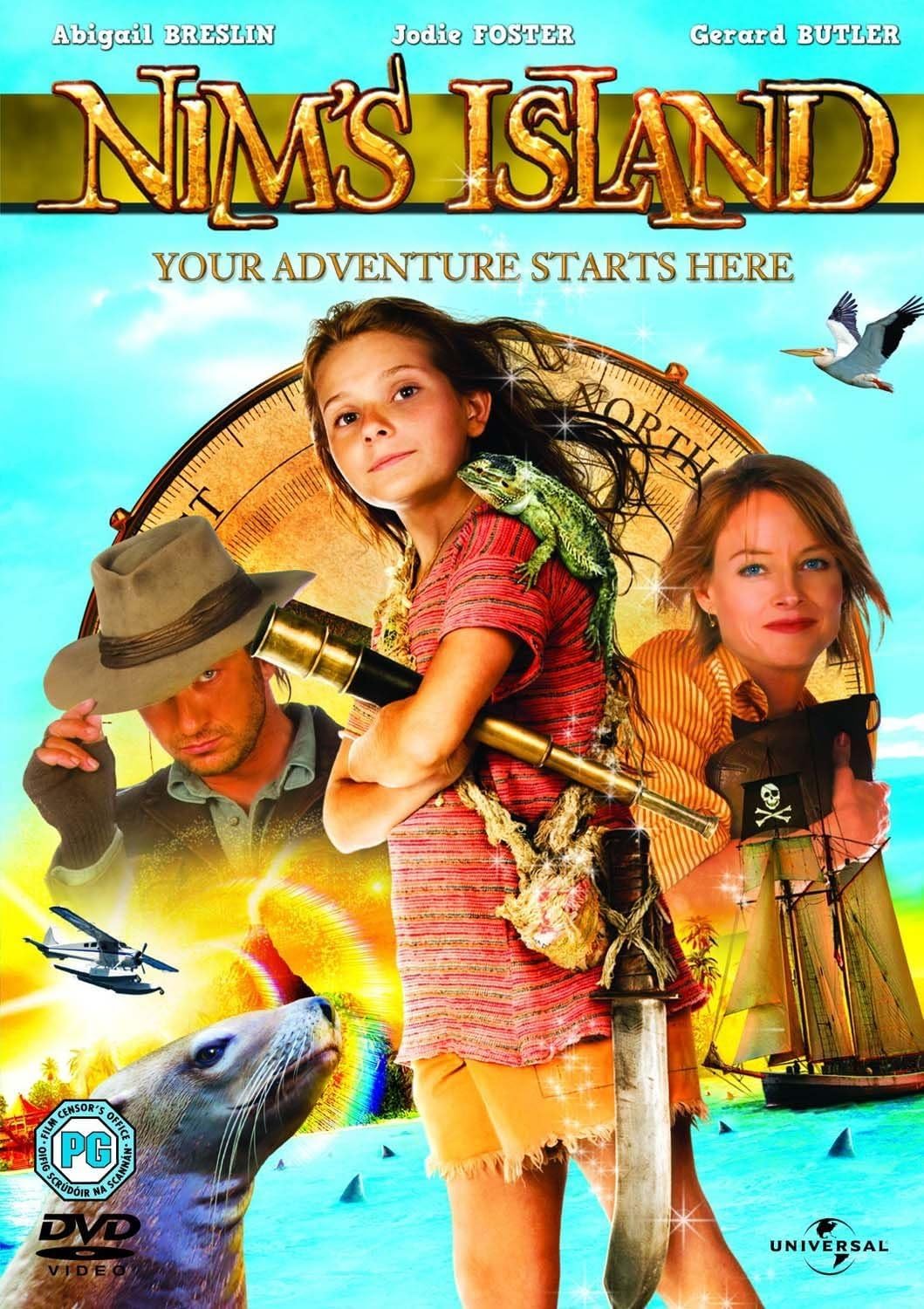 Nims Island [DVD]: Amazon.co.uk: Abigail Breslin, Jodie Foster, Gerard  Butler, Abigail Breslin, Jodie Foster: DVD & Blu-ray