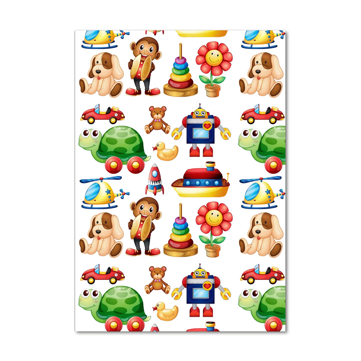Décoration murale acrylique Tulup 70x100 colorée pour chambre d'enfant sans risque de casse