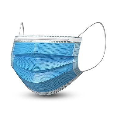 Diligent-We Care For Your Life budget-friendly 100 pcs 3Ply surgical mask pack of 100 masks For All Men,Women,Kids (Black-white-blue-pink-Grey-Green)