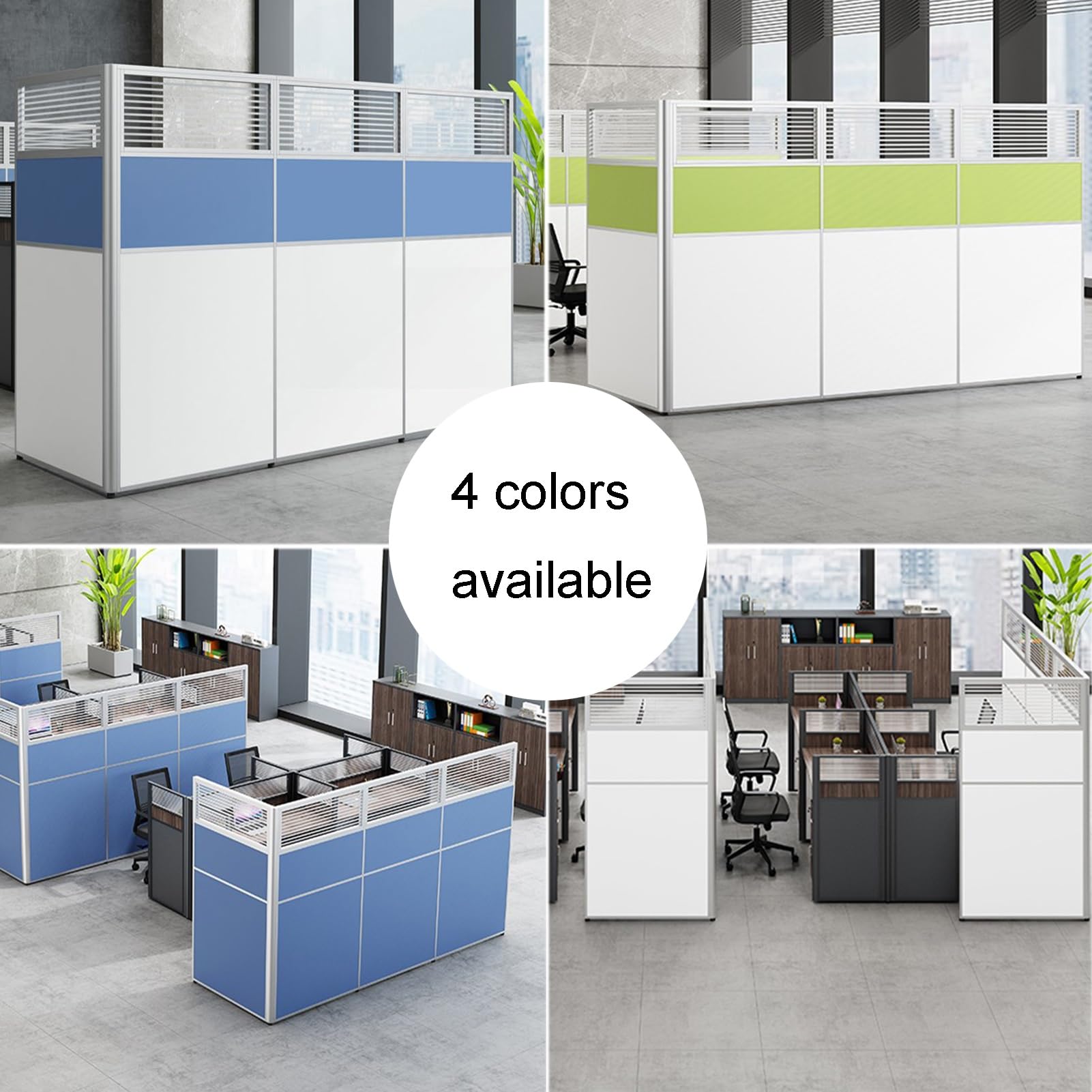Kit separatore per postazione di lavoro indipendente, sistema modulare pieghevole a parete per sale studio e aule multimediali