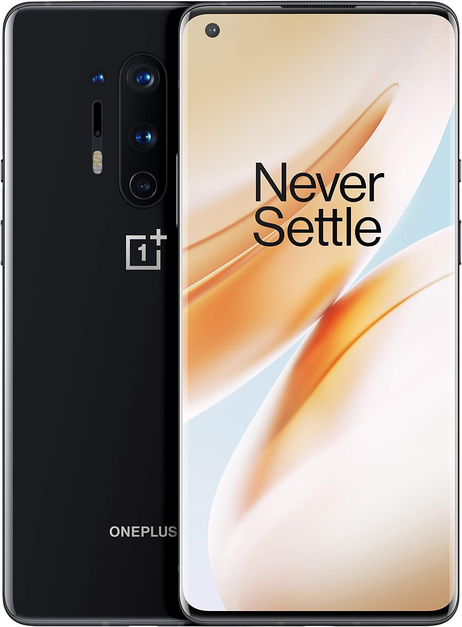 OnePlus 8/8 Pro (5G) smartphone without contract - dual SIM, 128 GB, Black – Germany, Italy, S...