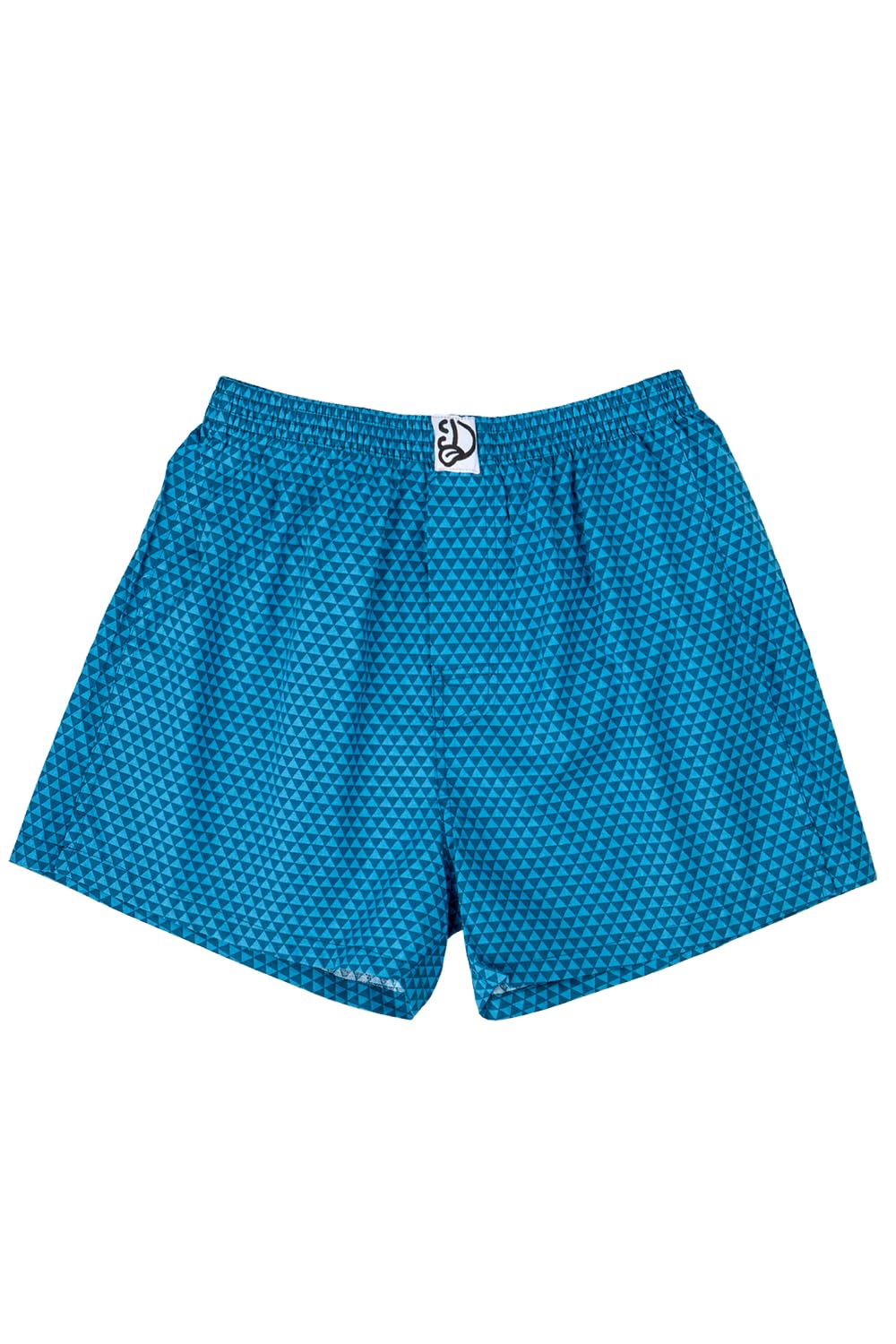 Dedoles Boxershorts Herren Unterwäsche Trunks Baumwolle lustige Designs Dinosaurier Hamster Spiele Maulwurf Geschenk, Farbe: Blau, Motiv: Smaragdblaue (Shorts), Gr. L