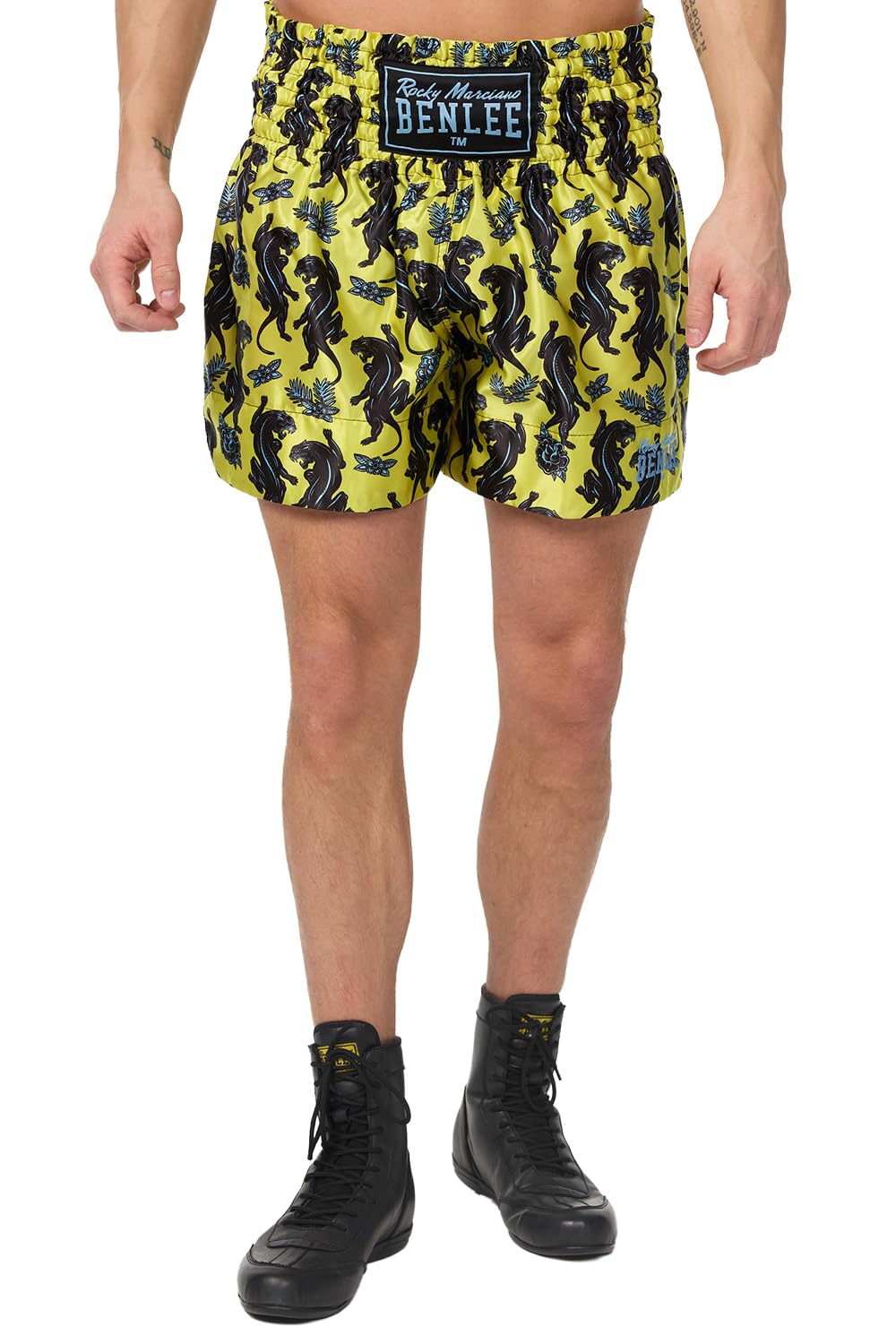 BENLEE Herren Thaibox-Hose Panther Thai