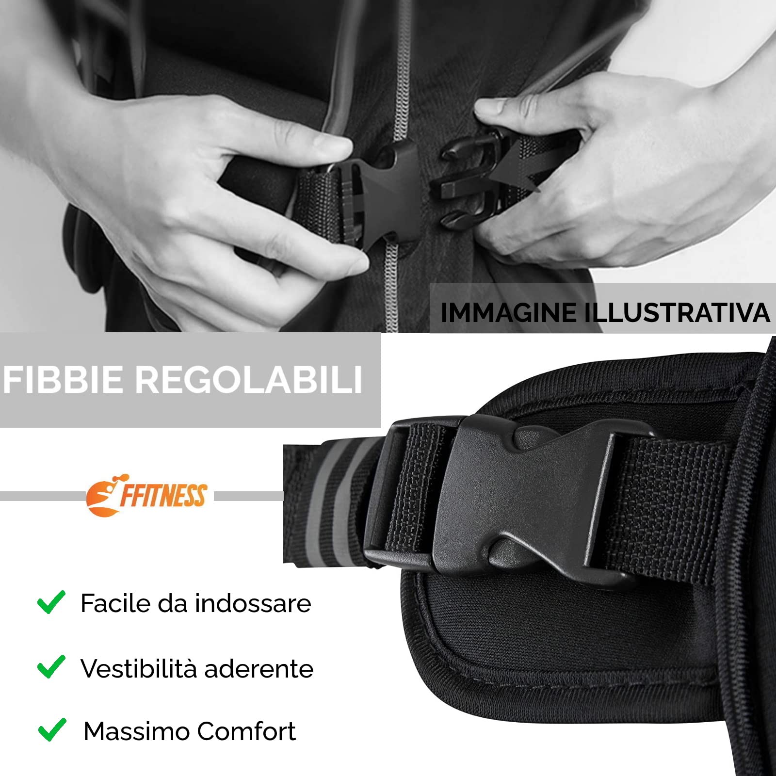 DH FitLife Gilet pesi 20 kg per la costruzione muscolare e l