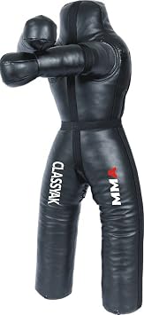 Classyak MMA Grappling Dummy Standing Position Cross Fita Style Jiu Jitsu Punching Bag - Unfilled