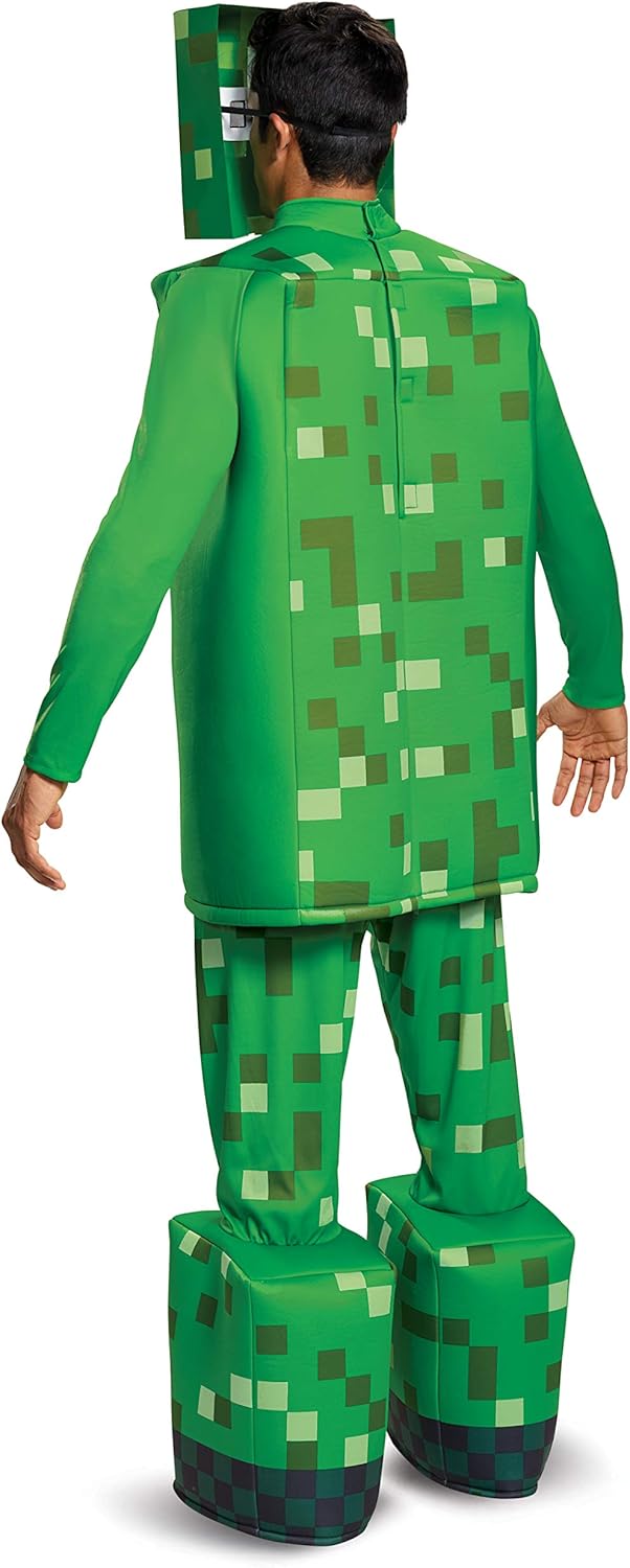 Disguise Men's Creeper Prestige Adult Costume, green, One Size Adult