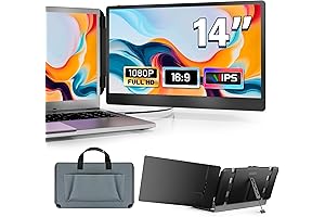 14" FHD 1080P Portable Laptop Monitor