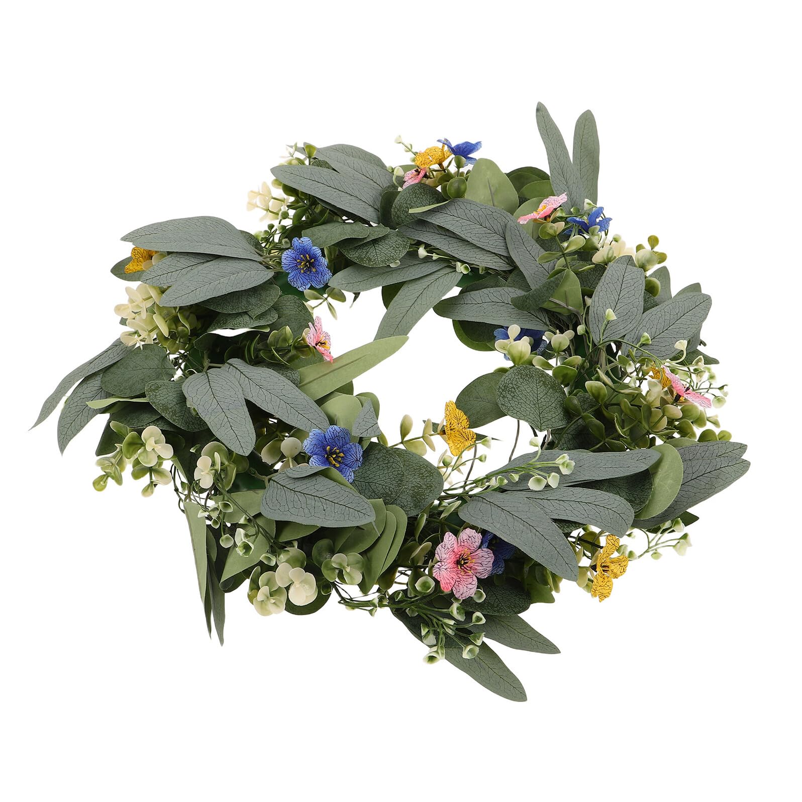 Couronne de verdure artificielle eucalyptus 30 cm : fini les plantes mortes