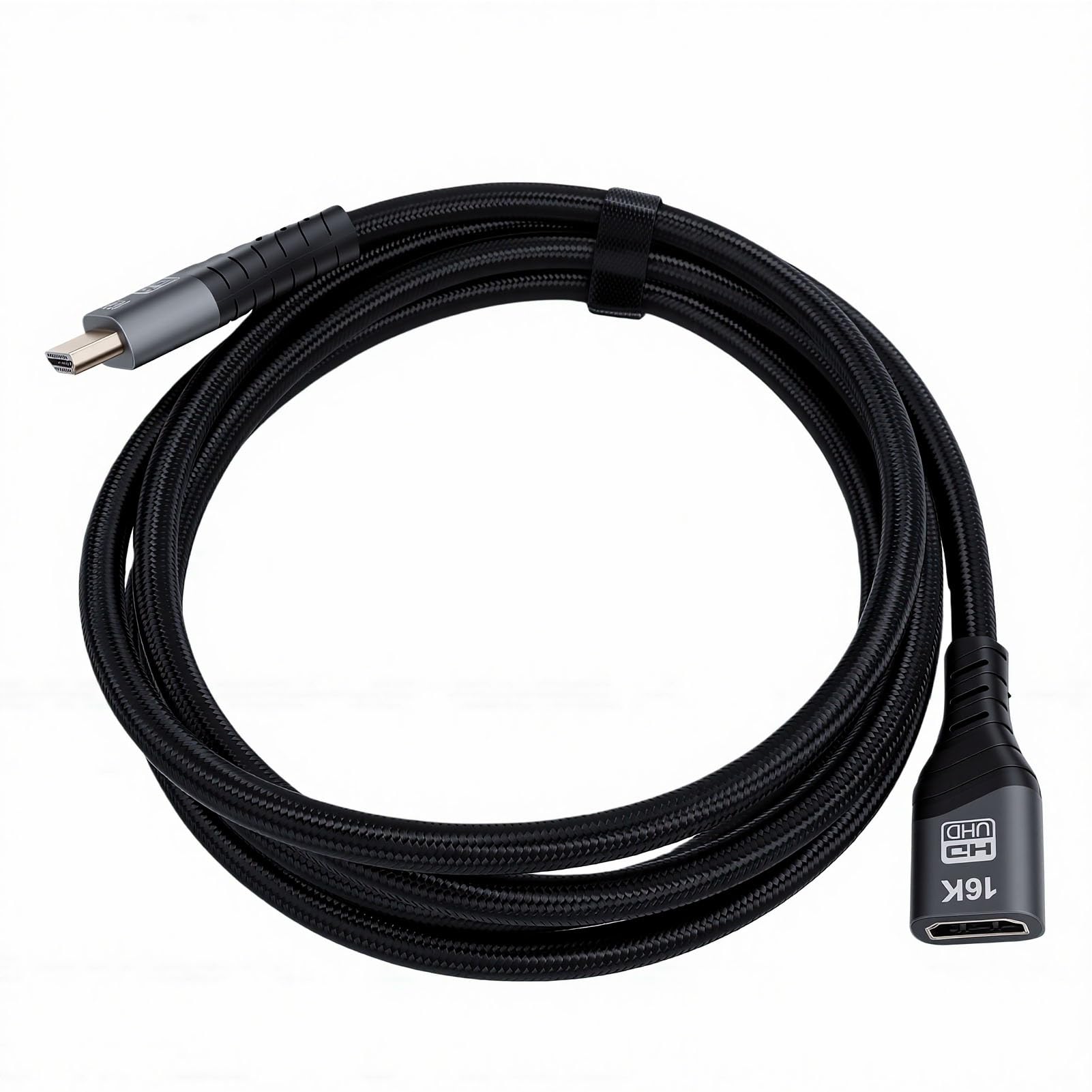 Cable HDMI 16K hembra a macho extensor de interfaz multimedia 2.2 Topiky 96 Gbps 8