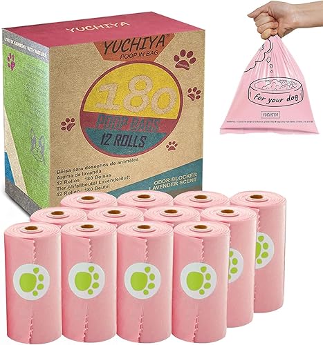 Miniatura 7 de Soporte para bolsas de excremento de perro con linterna LED, dispensador de bolsas de basura para mascotas para correa, contenedor de bolsas para