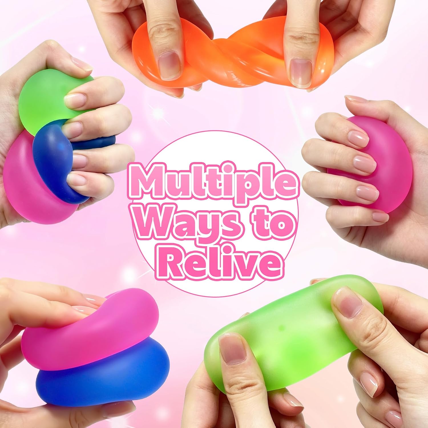 Stress Balls Stretchy Fidget Toys Anxiety