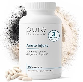 Pure Therapro Rx Acute Injury | Tendon & Ligament Support | Convenient Once a Day Clinical Dose | Supports Tendon Health, Movement & Physical Function | Pharm-Grade (90 Capsules)