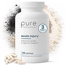 Pure Therapro Rx Acute Injury | Tendon & Ligament Support | Convenient Once a Day Clinical Dose | Supports Tendon Health, Movement & Physical Function | Pharm-Grade (90 Capsules)