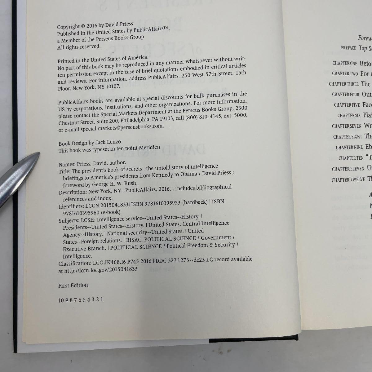 The President's Book of Secrets: The Untold Story of Intelligence Briefings to America's Presidents from Kennedy to Obama