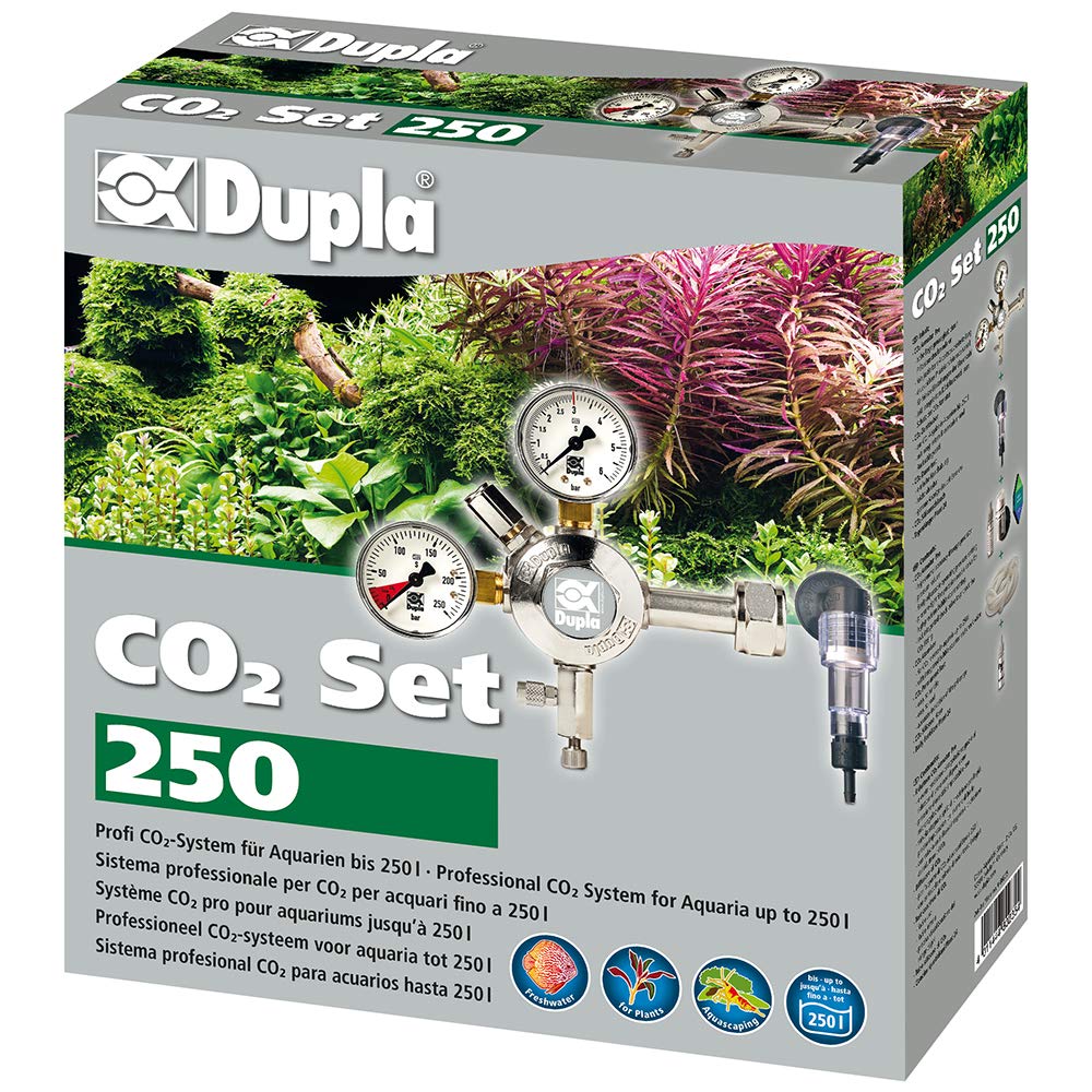 Dupla 80235 CO2 Set 250, con atomizador, y Grifo, hasta 250 L