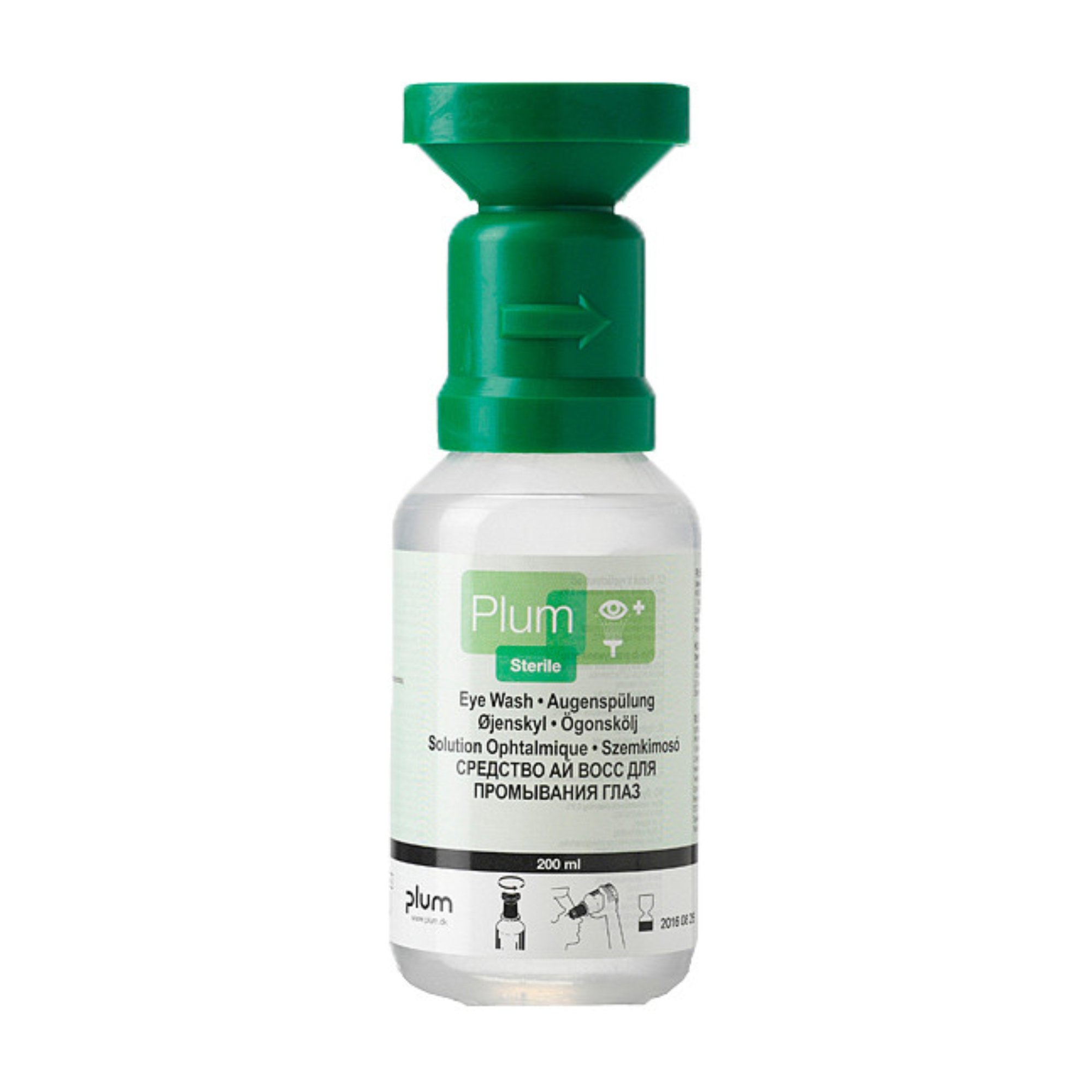 Detergente per occhi di emergenza, flacone da 200 ml