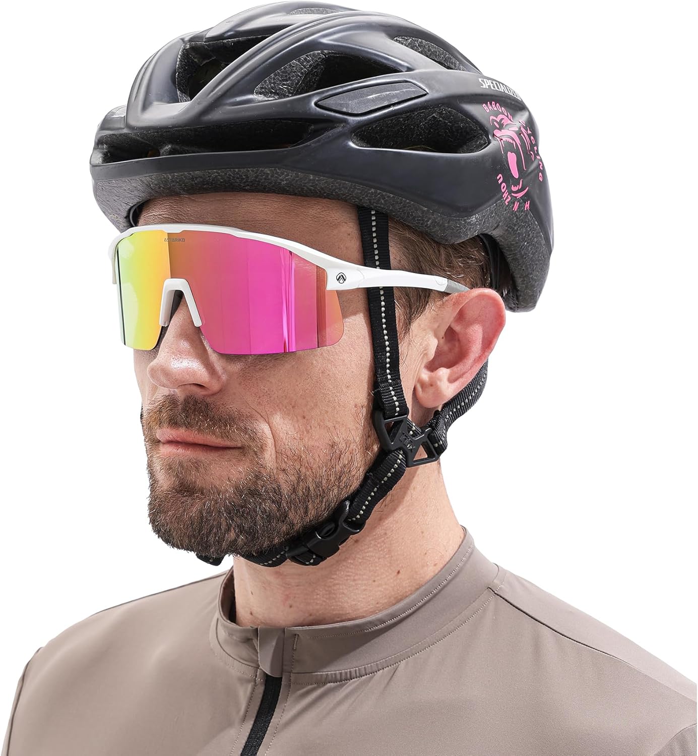 Baseball Sunglasses for Men & Women – Anti-Slip Wrap Around Goggle Glasses for Sports, Running, and Cycling - Image 8