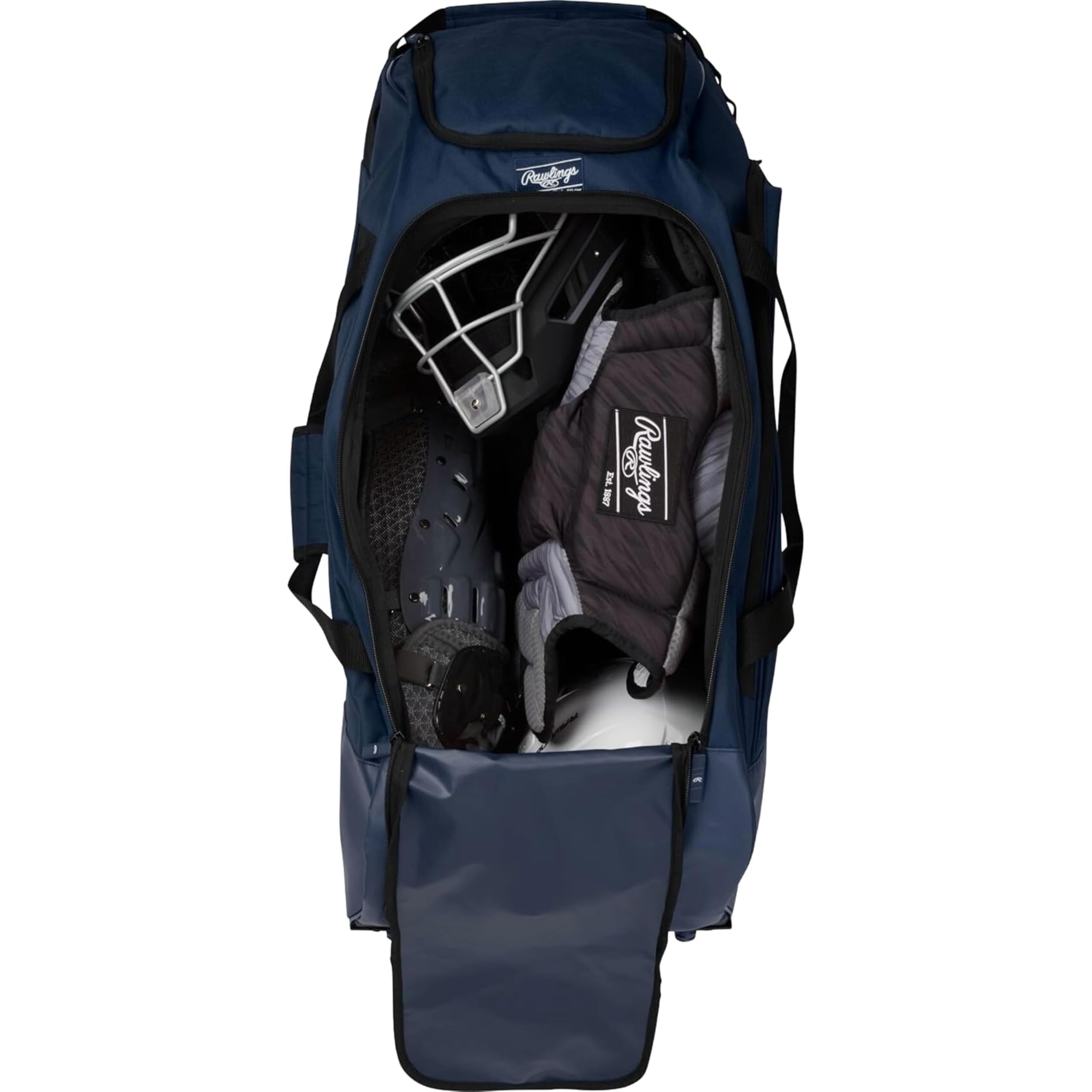 Rawlings | Bolsa de Equipo con Ruedas Workhorse | Béisbol y sóftbol | Múltiples Estilos