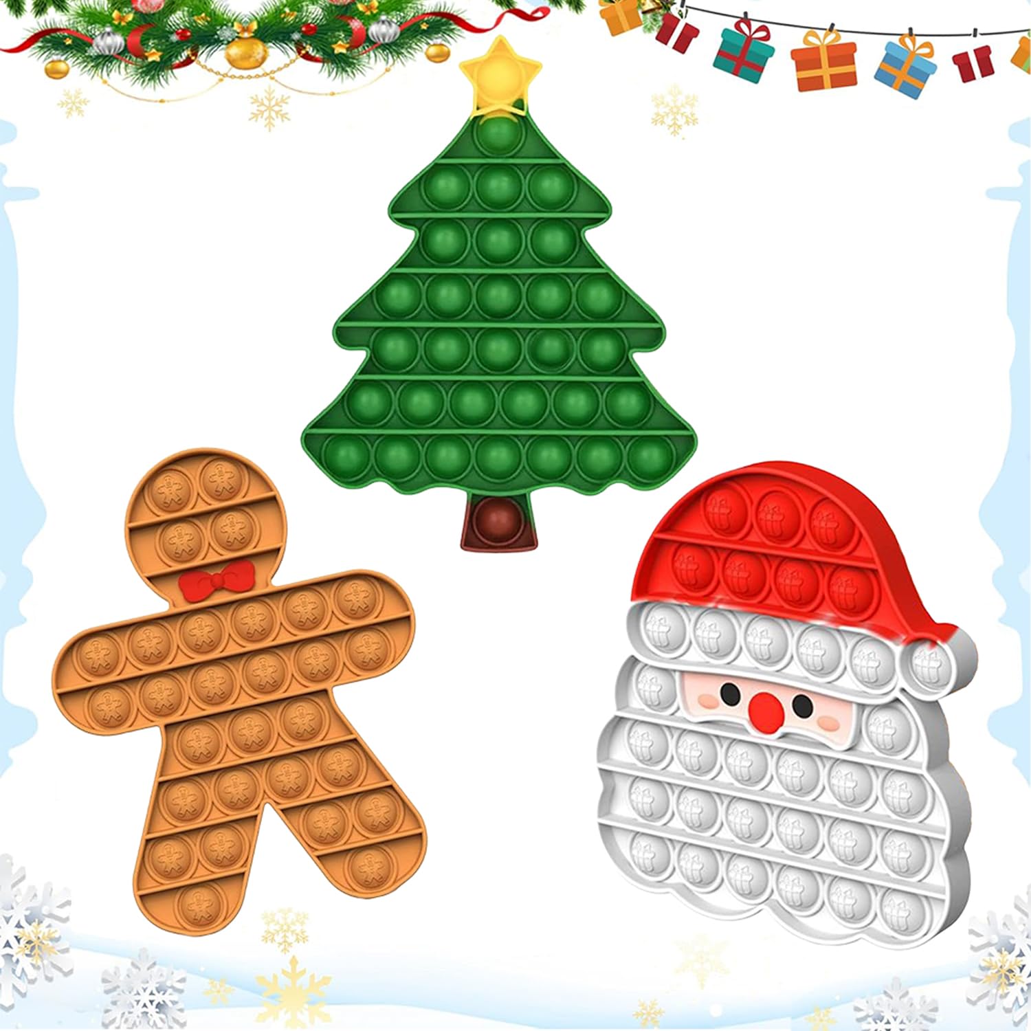 Christmas Pop Its