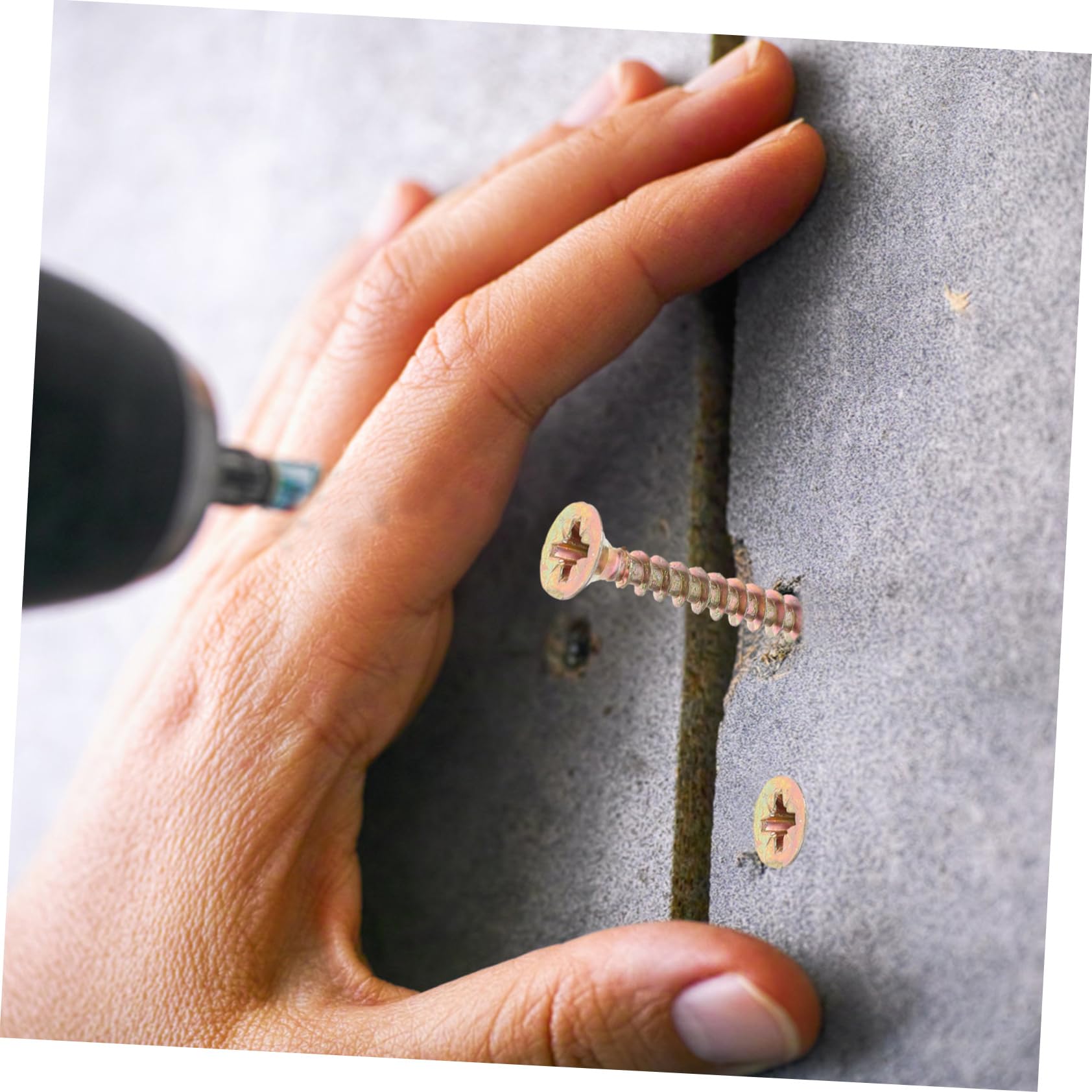 SOLUSTRE Wall Anchors Screws Set 20 Pack Spiral Expansion Plugs Drywall Anchor Kit for Home Office and