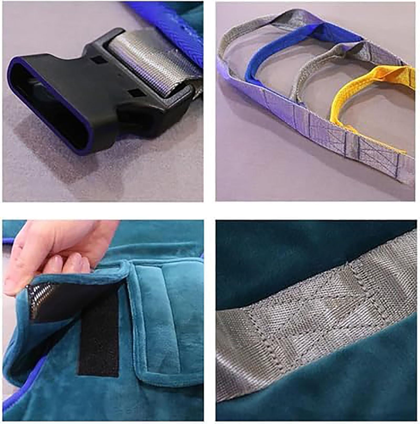Arnés universalconfort, Arnés para Traslados, Arnés de Elevación de Paciente de Cuerpo Completo, Cinturón para Caminar Asistido por El Paciente, para Enfermería,Anciano, Discapacitado(Large)
