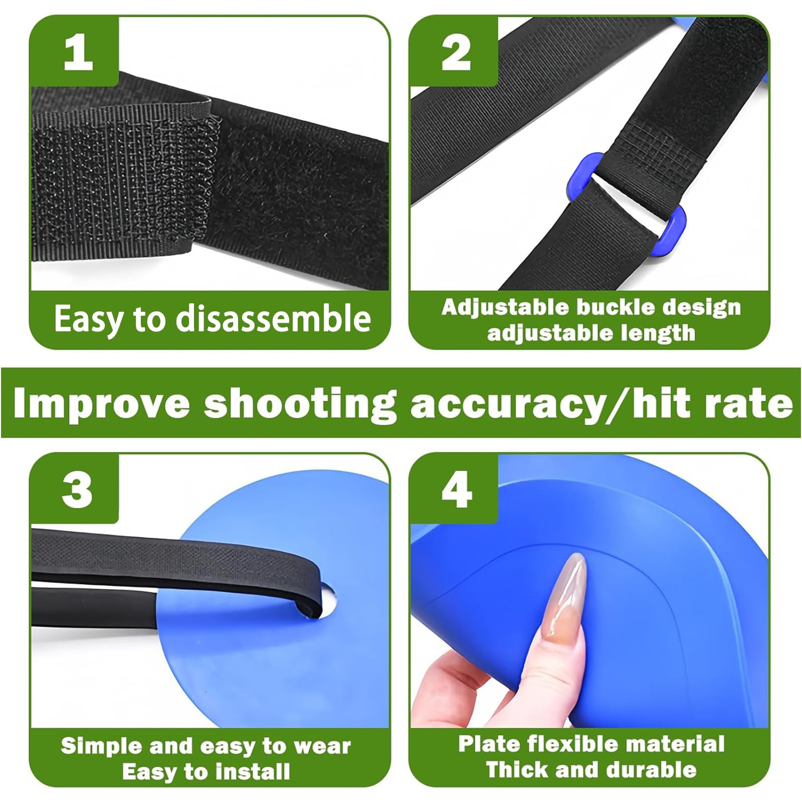4 Bersagli Per Porta Calcio Da 15cm Con Borsa, Kit Allenamento Calcio, Accessorio Per Allenamento Tiri Mirati, Per Bambini E Adulti, Pratica Borsa Inclusa.