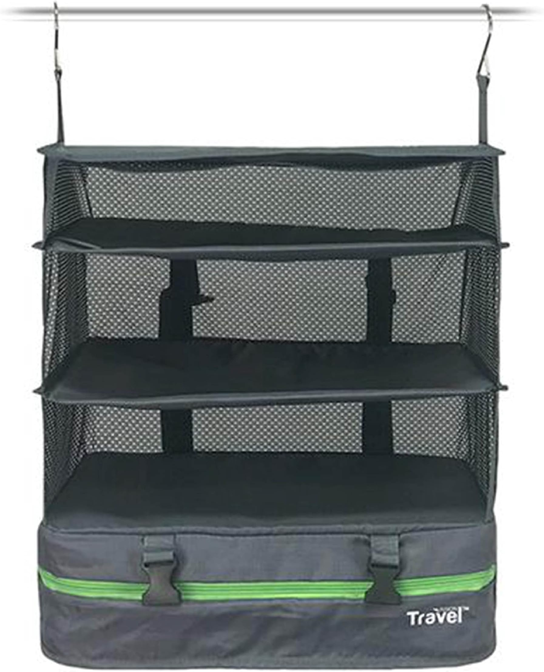 Hanging suitcase organizer packing cubes for travel