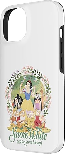 Miniatura 5 de Funda para iPhone 13 Pro Max Disney Blancanieves y The Seven Dwarfs Floral Portrait Case