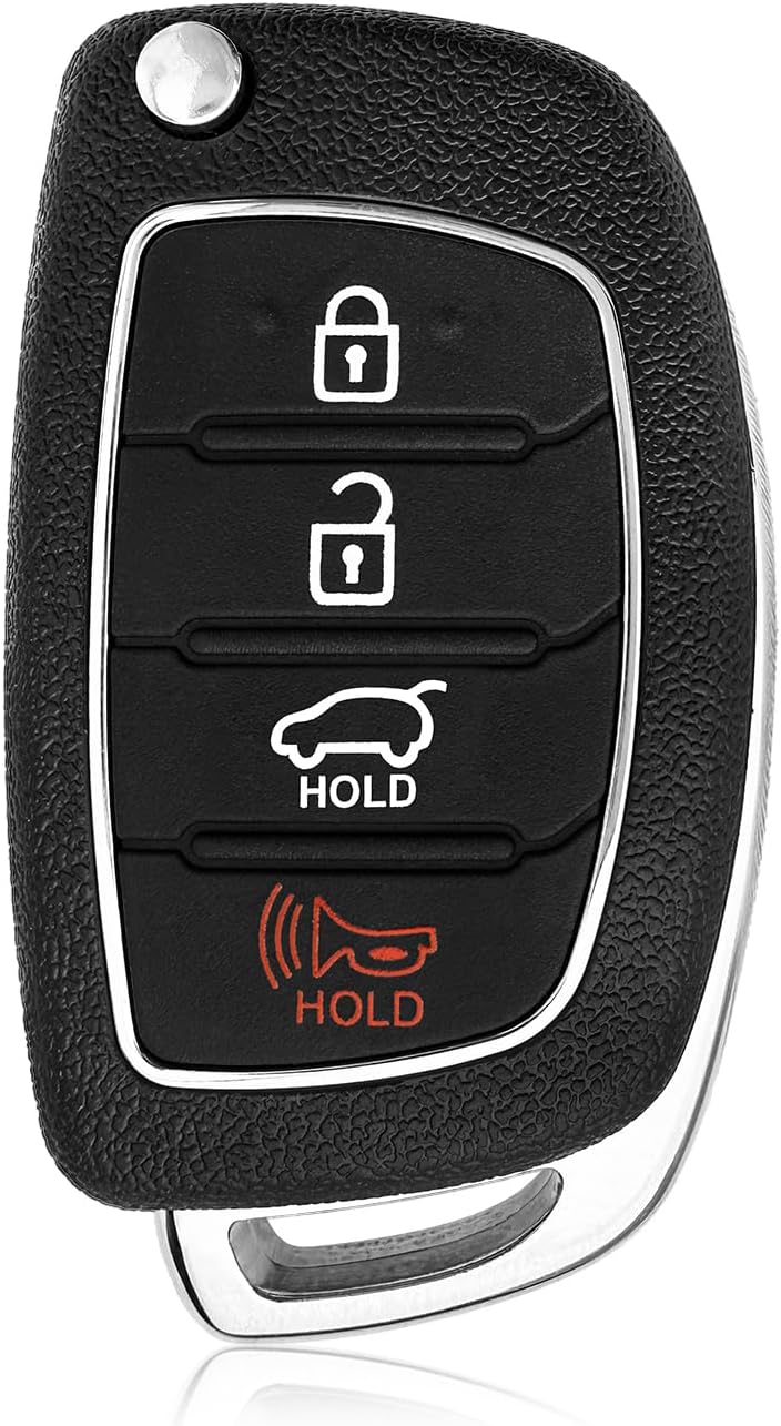 Replacement for 2013 2014 2015 2016 Hyundai Santa Fe Key Fob Remote Control TQ8-RKE-3F04 4 Buttons 315MHz