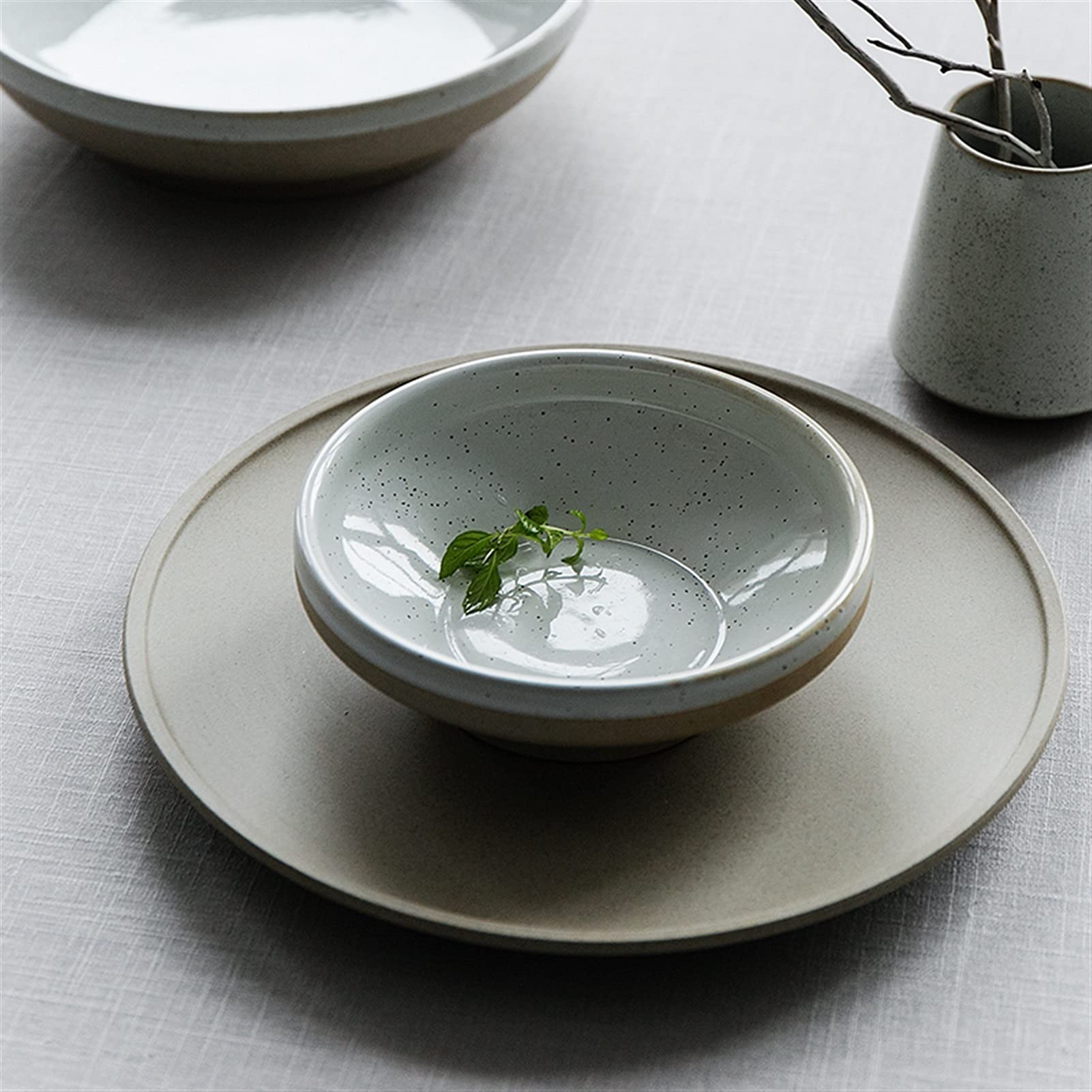 Salaterka Sezamowa Emaliowana Ceramiczna Talerz Kreatywny Hotel Restauracja Naczynia Restauracja Zachodnia Talerz Sex Salaterka Miska deserowa Miska na sałatki(B)