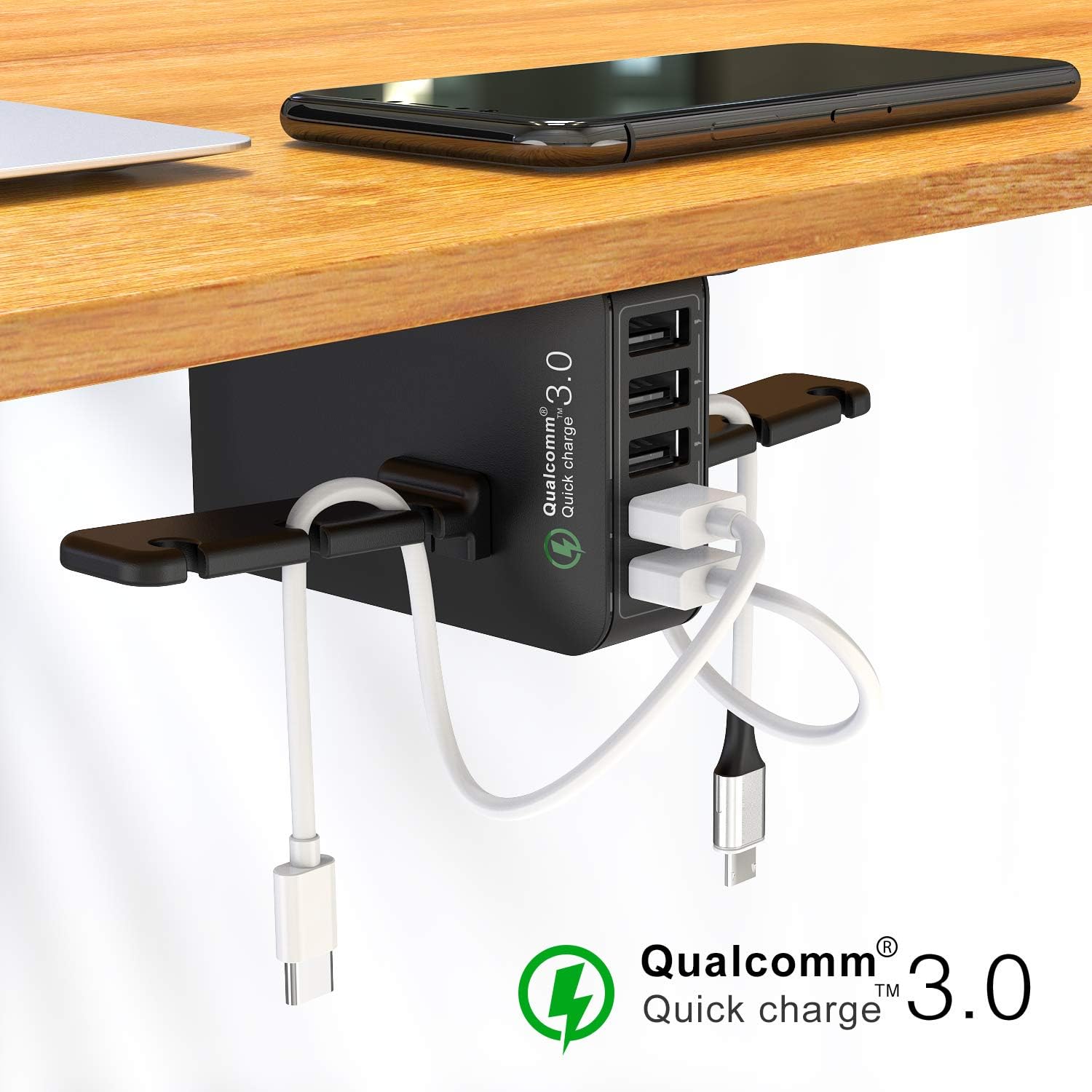 Limited Discount Yostyle Headphone Stand with USB Charger,Under Desk 5 USB Port QC3.0 Quick Charging Station & Headset Hanger and Mount with Cable Organizer,USB-A and QC 3.0 | Gaming, Computer, and PC Accessory Flash Sale Yostyle Headphone Stand with USB Charger,Under Desk 5 USB Port QC3.0 Quick Charging Station & Headset Hanger and Mount with Cable Organizer,USB-A and QC 3.0 | Gaming, Computer, and PC Accessory