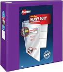 Avery Heavy-Duty View Binder, 2" One Touch Rings, 540-Sheet Capacity, Green (79683)