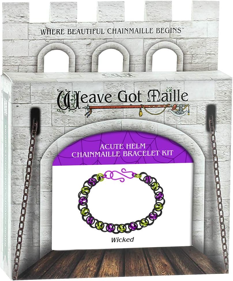 Wicked Acute Helm Chainmaille Bracelet Kit