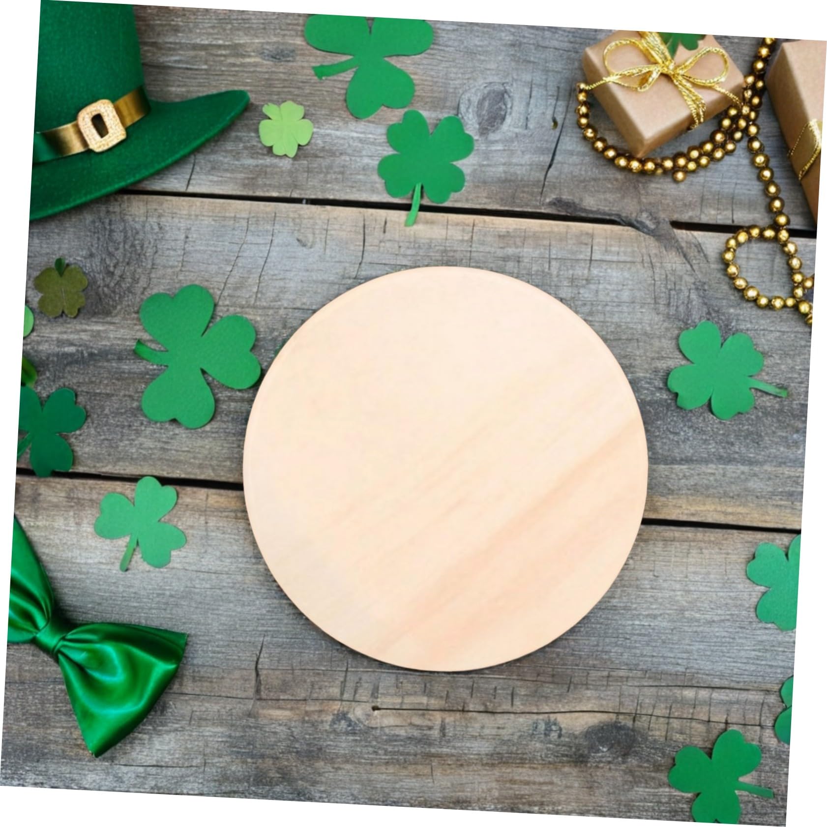 Angoily 15 piezas Discos Madera Redondos para Manualidades DIY Placas Madera sin Acabado Decoración Rústica Colgador Puerta Fiestas Bodas Navidad