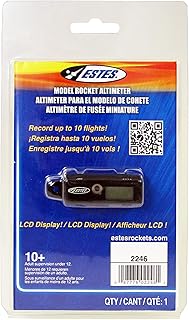 Estes 2246 Altimeter, Model Rocket Altitude-Measuring Device, Rocket Model Kit Accessories for Ages 10+